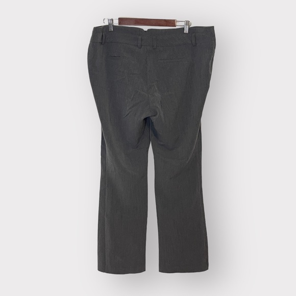 HeartSoul Plus Women’s Size 20 Slacks Trousers Pants Heather Gray - Picture 2 of 4